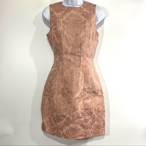 Theory Hourglass Baroque Jacquard Sleeveless Hourglass Dress NWT